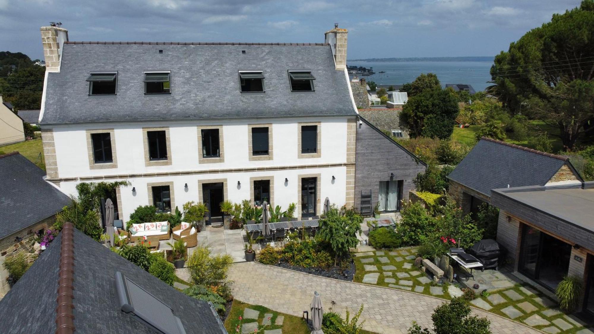L'Ardoisiere, Maison D'Hotes Et D'Amis Locquirec Kültér fotó